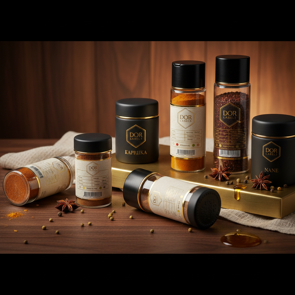 Baharat Etiketi Baskı