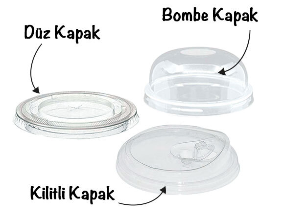Şeffaf Plastik Bardak